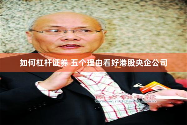 如何杠杆证券 五个理由看好港股央企公司