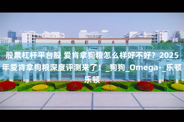 股票杠杆平台股 爱肯拿狗粮怎么样好不好？2025年爱肯拿狗粮深度评测来了！_狗狗_Omega-_乐顿
