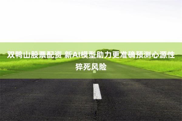 双鸭山股票配资 新AI模型助力更准确预测心源性猝死风险